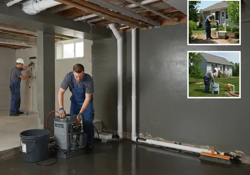 Basement Waterproofing and Flood Prevention process in Hebron, KY